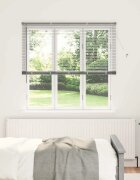 vidaXL Вертикални щори Сребристо 175 x 150 см Алуминий