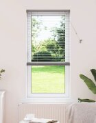 vidaXL Вертикални щори Сребристо 175 x 60 см Алуминий