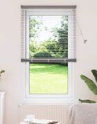 vidaXL Вертикални щори Сребристо 175 x 80 см Алуминий