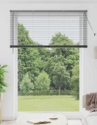 vidaXL Вертикални щори Тъмносиво 220 x 160 см Алуминий