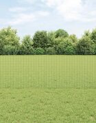 vidaXL Вградена оградна колона 11 бр. Зелено 120 cm