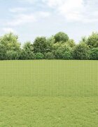vidaXL Вградена оградна колона 11 бр. Зелено 180 cm
