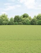 vidaXL Вградена оградна колона 11 бр. Зелено 200 cm