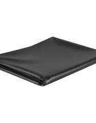 vidaXL Винил за езеро черен 3x6 м PVC 05 мм