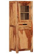 vidaXL Висок шкаф 40x34x110 см акациево дърво масив