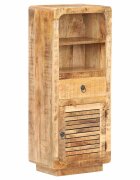 vidaXL Висок шкаф 45x32x110 см грубо мангово дърво