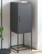 vidaXL Висок шкаф антрацит 36x39x107 см стомана