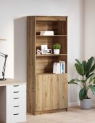 vidaXL Висок шкаф Artisan Дъб 70x35x180 см инженерно дърво