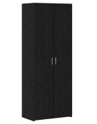 vidaXL Висок шкаф Черния дъб 70 x 425 x 185 см