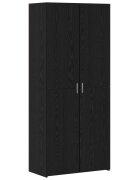 vidaXL Висок шкаф Черния дъб 80 x 42 x 185 см