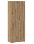 vidaXL Висок шкаф Дъб 70 x 425 x 185 см