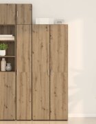 vidaXL Висок шкаф Дъб 70 x 425 x 185 см