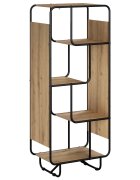 vidaXL Висок шкаф Дъб артизан 60 x 37.5 x 144 cm Инженерна дървесина
