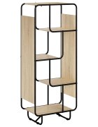 vidaXL Висок шкаф Дъб сонома 60 x 37.5 x 144 cm Инженерна дървесина