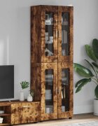 vidaXL Висок шкаф FLORIN 60 x 35 x 182 см Димян дъб