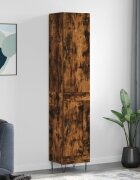 vidaXL Висок шкаф опушен дъб 345x34x180 см инженерно дърво
