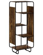 vidaXL Висок шкаф Опушен дъб 60 x 37.5 x 144 cm Инженерна дървесина