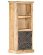 vidaXL Висок шкаф с врата 45x32x110 см мангово дърво масив