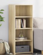 vidaXL Висок шкаф сонома дъб 50x41x124 см инженерно дърво