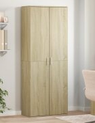 vidaXL Висок шкаф сонома дъб 70x35x180 см инженерно дърво