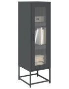 vidaXL Висока дъска антрацит 36x39x123 cm Студено валцувана стомана
