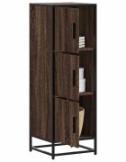 vidaXL Висока дъска Кафяв дъб 355x35x1065 cm Обработена дървесина