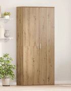 vidaXL Висока масичка 80 x 35 x 180 см Инженерна дървесина дъб артизан