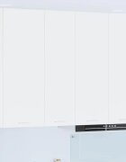 vidaXL Висящ шкаф Бяло 30 x 31 x 100 см Инженерна дървесина