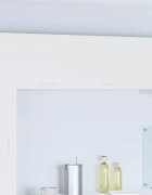 vidaXL Висящ шкаф Бяло 50 x 31 x 40 см Инженерна дървесина