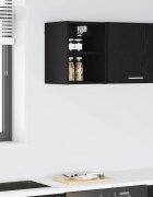 vidaXL Висящ шкаф Черния дъб 30 x 295 x 40 см Инженерна дървесина