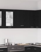 vidaXL Висящ шкаф Черния дъб 50 x 31 x 60 см Инженерна дървесина