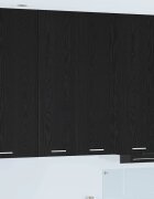 vidaXL Висящ шкаф Черния дъб 60 x 31 x 100 см Инженерна дървесина