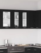 vidaXL Висящ шкаф Черния дъб 60 x 31 x 60 см Инженерна дървесина