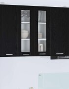 vidaXL Висящ шкаф Черния дъб 60 x 31 x 80 см Инженерна дървесина
