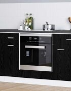 vidaXL Висящ шкаф Черния дъб Инженерна дървесина