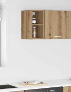 vidaXL Висящ шкаф Дъб 20 x 295 x 40 см Инженерна дървесина
