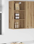 vidaXL Висящ шкаф Дъб 40 x 295 x 80 см Инженерна дървесина