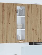 vidaXL Висящ шкаф Дъб 40 x 31 x 100 см Инженерна дървесина