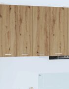 vidaXL Висящ шкаф Дъб 60 x 31 x 80 см Инженерна дървесина