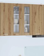 vidaXL Висящ шкаф Дъб 60 x 31 x 80 см Инженерна дървесина