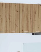 vidaXL Висящ шкаф Дъб 80 x 31 x 80 см Инженерна дървесина