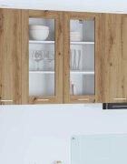 vidaXL Висящ шкаф Дъб 80 x 31 x 80 см Инженерна дървесина