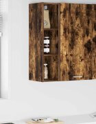 vidaXL Висящ шкаф Димян дъб 20 x 295 x 80 см Инженерна дървесина
