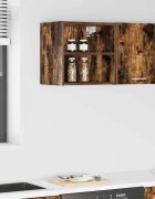 vidaXL Висящ шкаф Димян дъб 40 x 295 x 40 см Инженерна дървесина