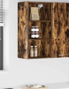 vidaXL Висящ шкаф Димян дъб 40 x 295 x 80 см Инженерна дървесина
