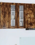 vidaXL Висящ шкаф Димян дъб 60 x 31 x 80 см Инженерна дървесина