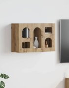 vidaXL Висящ шкаф ELST Дъб артизан 60 x 20 x 40 см Инженерна дървесина