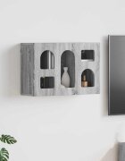 vidaXL Висящ шкаф ELST Сив Сонома 60 x 20 x 40 см Инженерна дървесина