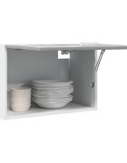 vidaXL Висящ шкаф "Lyon" бетонно сив 60x31x40 см инженерно дърво