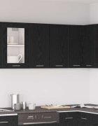 vidaXL Висящ шкаф Lyon Черния дъб 60 x 31 x 60 см Инженерна дървесина
